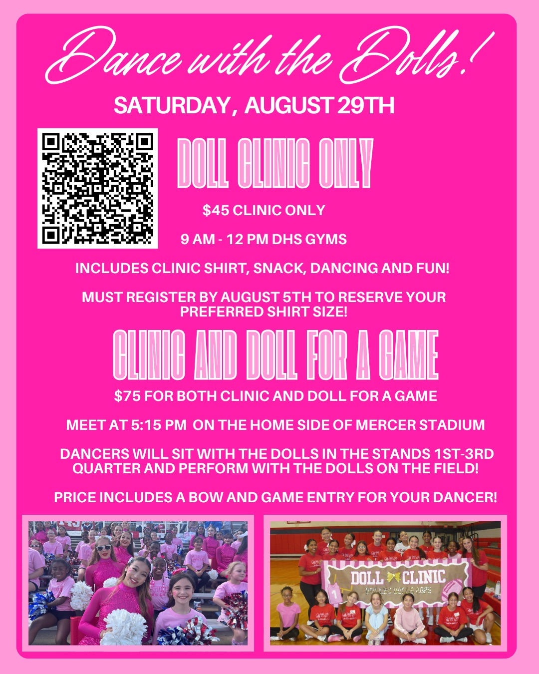 Doll Clinic flyer